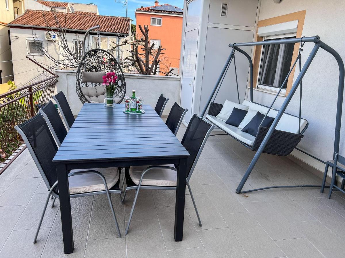 Apartman Zara Biograd Na Moru Bagian luar foto