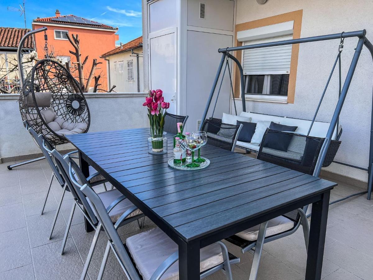 Apartman Zara Biograd Na Moru Bagian luar foto