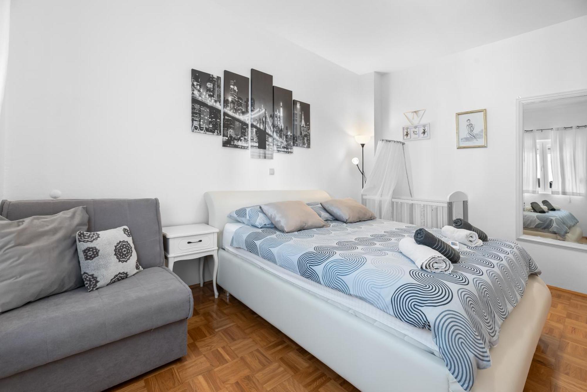 Apartman Zara Biograd Na Moru Bagian luar foto