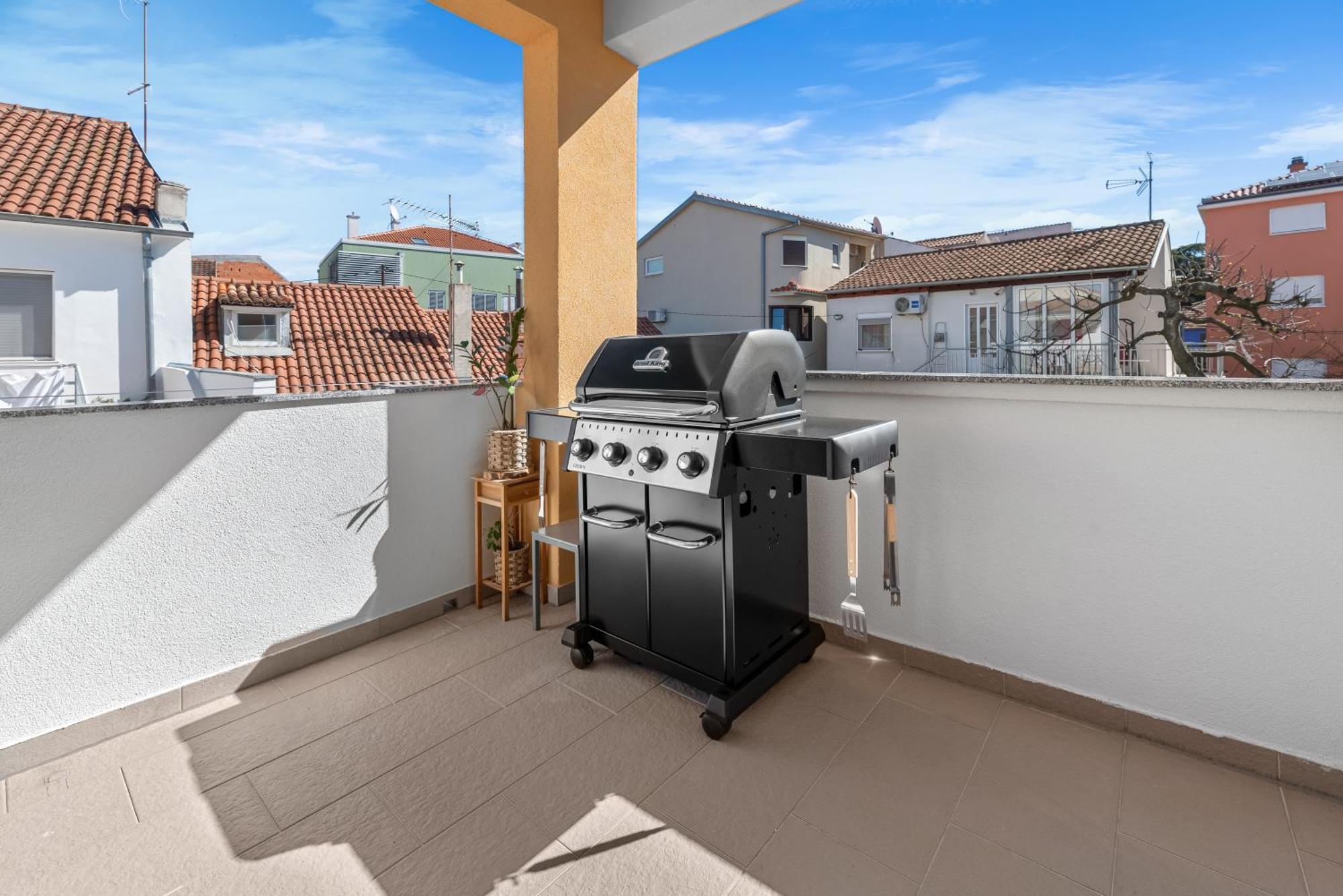 Apartman Zara Biograd Na Moru Bagian luar foto